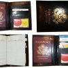 Lot of 4 New 4 credit cards + ID Lamb skin USA Leather passport case wallet BNWT