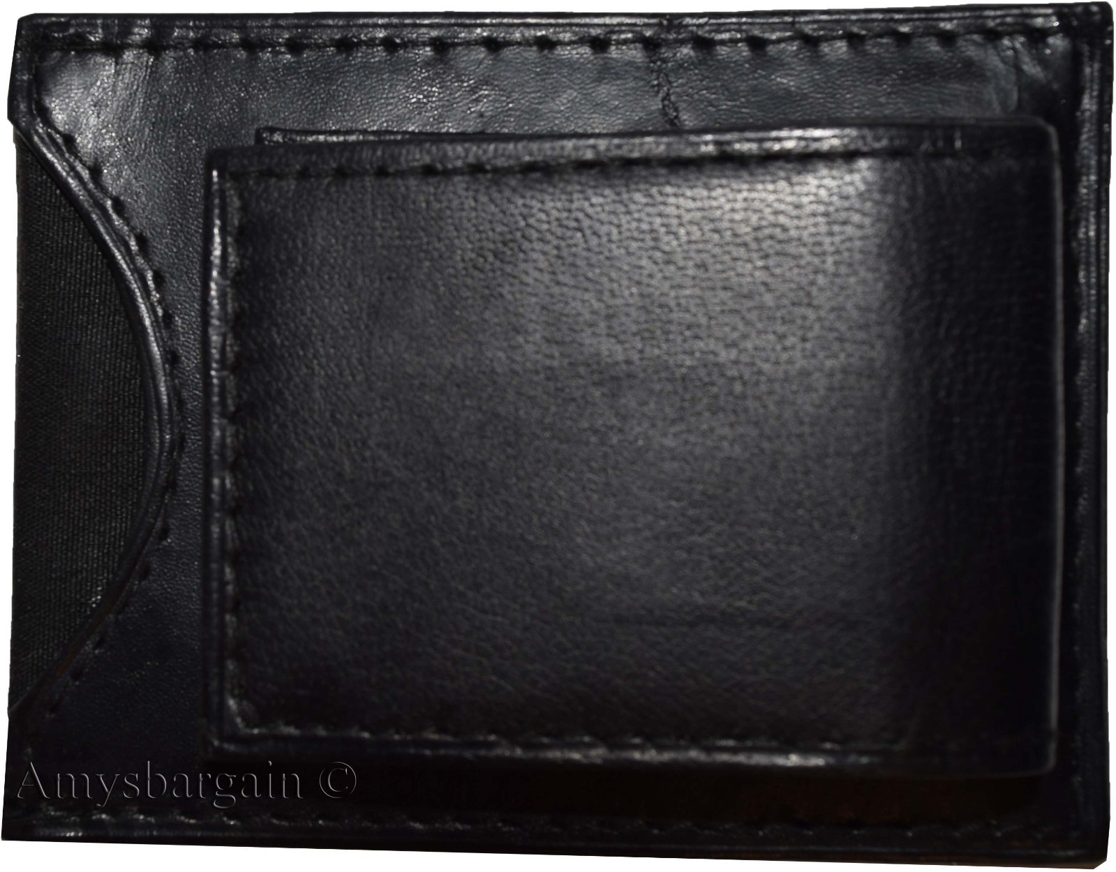 Lot of 4 New Lambskin Leather money Clip, Magnetic money clip. leather case BNWT - Image 9