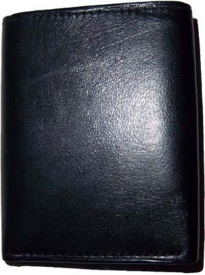 Lot of 4 New Trifold Leather Men’s wallet Unbranded 1 ID 9 card 2 bill spaces - Image 12