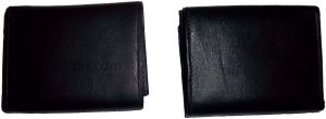Lot of 4 New Trifold Leather Men’s wallet Unbranded 1 ID 9 card 2 bill spaces - Image 8