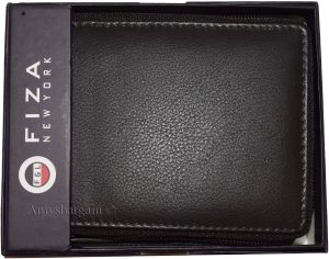 Lot of 4 Zip around FIZA NY leather men's wallet Brown Bi-fold wallet in box - Image 11