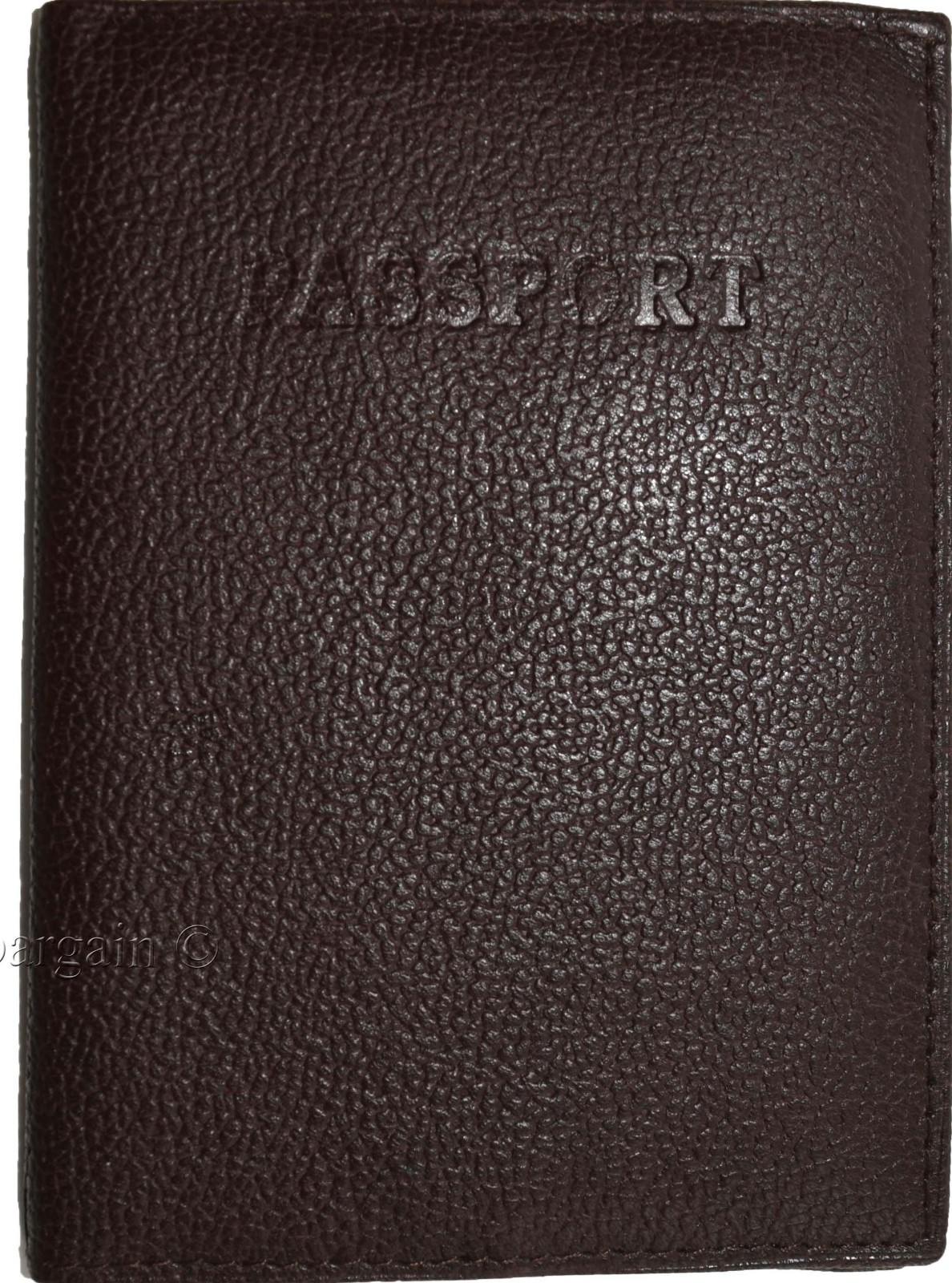 Lot of 6 Leather passport cover Brown Genuine leather INT"L passport case new - Image 11