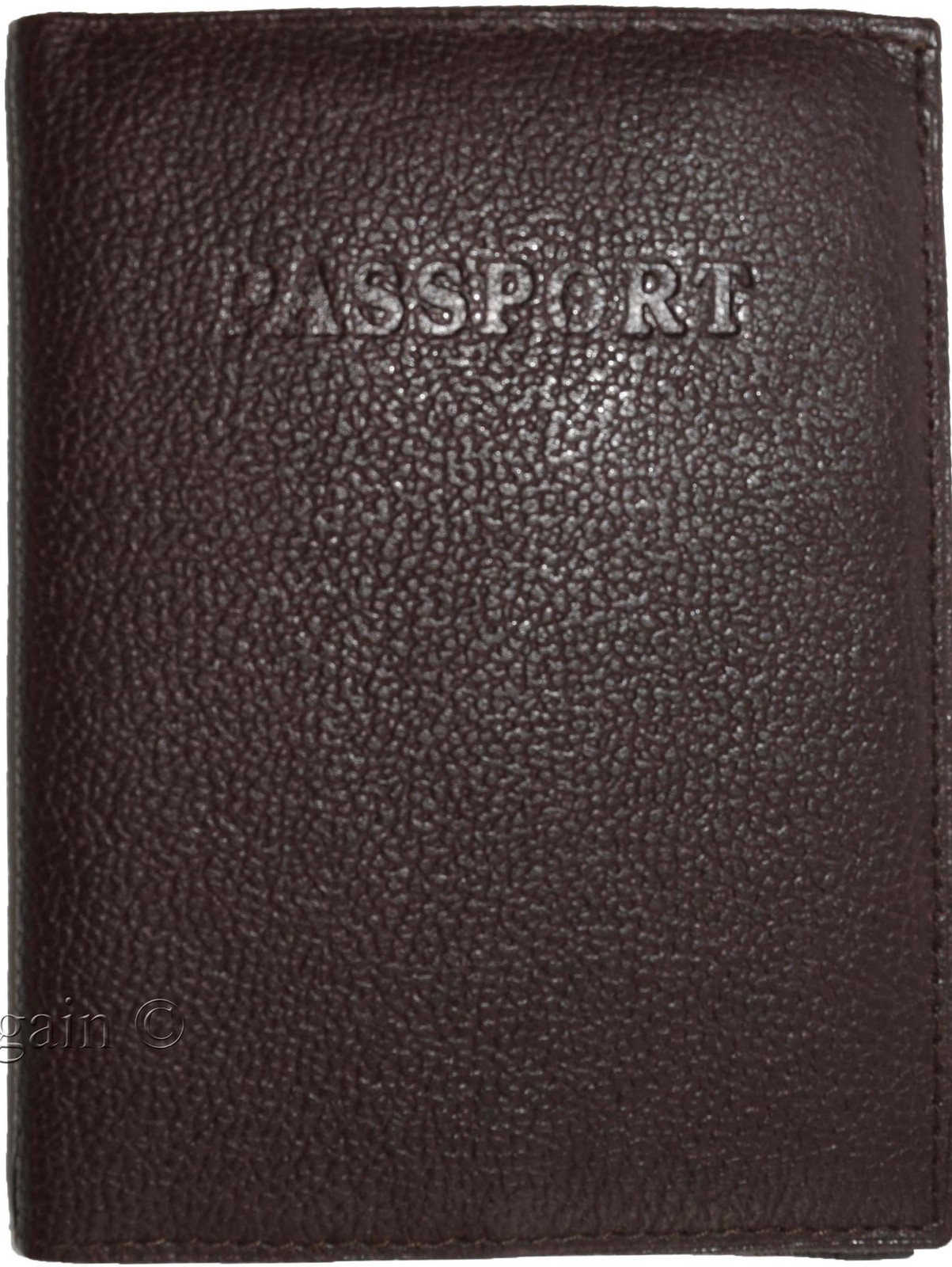 Lot of 6 Leather passport cover Brown Genuine leather INT"L passport case new - Image 9