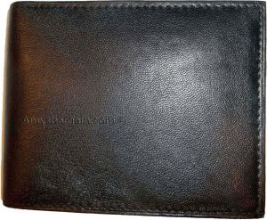 Lot of 6 Man's Wallet leather Black Bi fold wallet 12 credit cards 2 bill slots - Image 12
