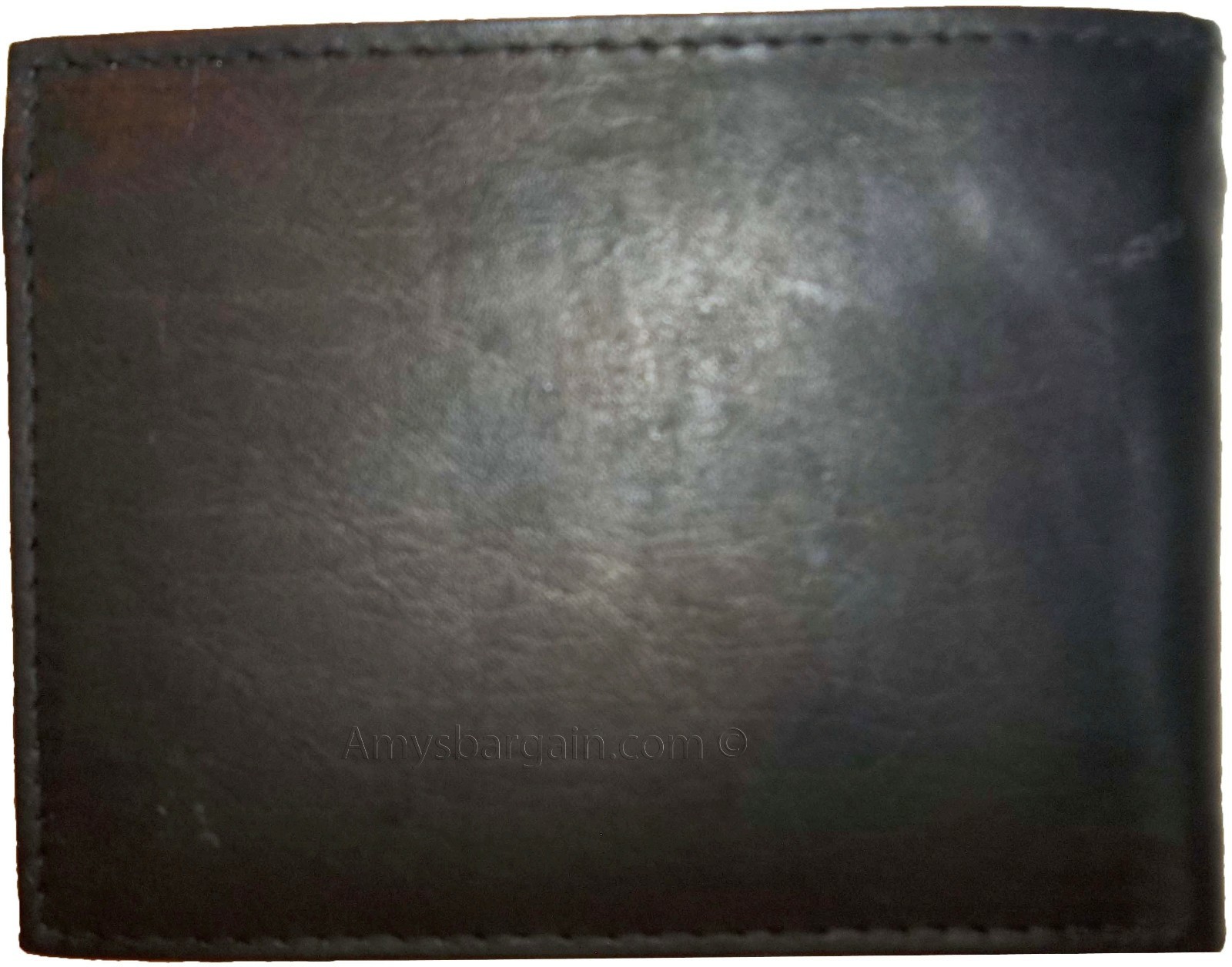 Lot of 6 New style leather man's wallet 2 bill slot 1 zip 4 credit cards ID new - Image 11