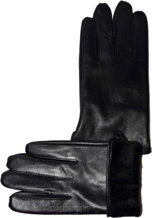 Man's fine leather gloves winter gloves dress gloves casual winter gloves - Image 9