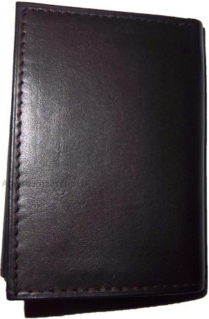 Man’s wallet Trifold Leather 9 card spaces 2 ID windows 2 bill slots New wallet - Image 8