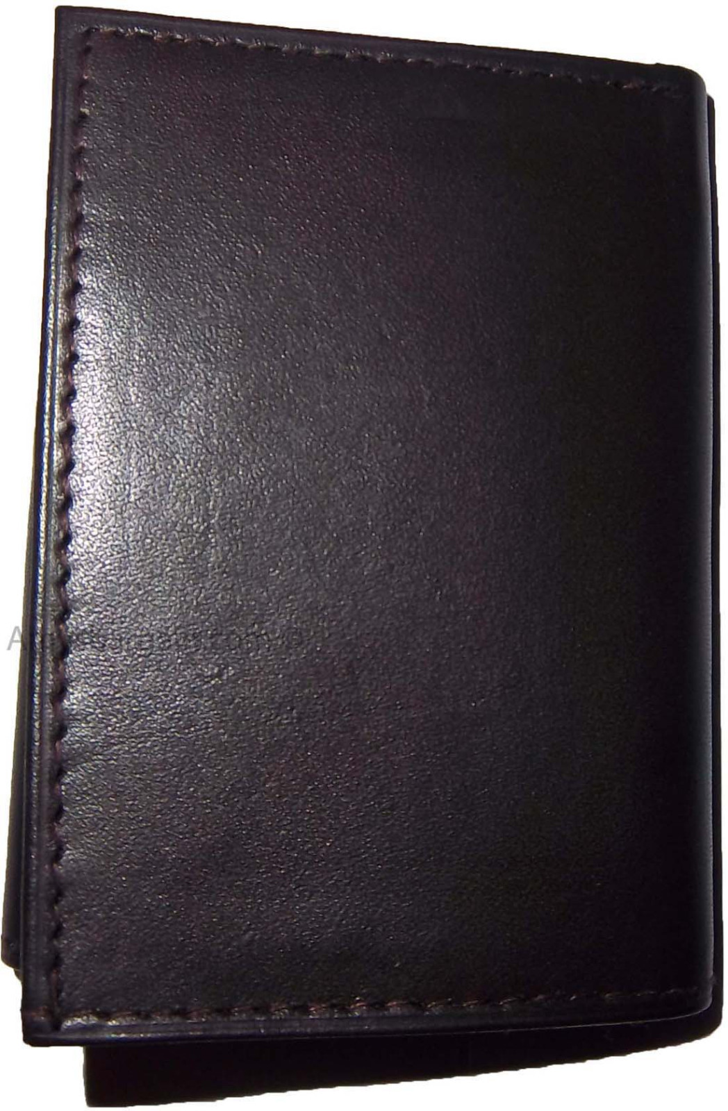 Man’s wallet Trifold Leather 9 card spaces 2 ID windows 2 bill slots New wallet - Image 8