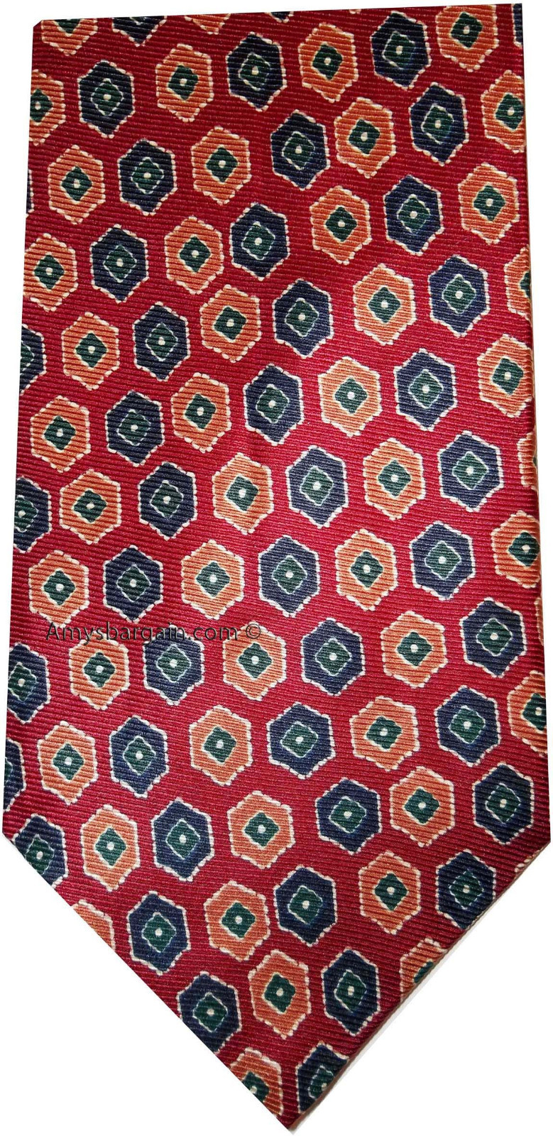 Men's 100 percent silk Designer tie Made in USA neck wear brand new - Image 3