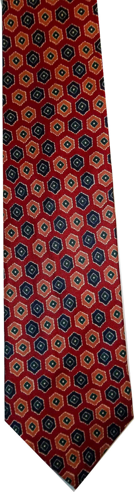 Men's 100 percent silk Designer tie Made in USA neck wear brand new - Image 4