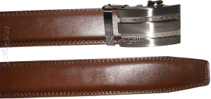 Men’s Belt (L) Leather Automatic lock Dress & Casual track belt Fashion belt - Image 4