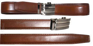 Men’s Belt (L) Leather Automatic lock Dress & Casual track belt Fashion belt - Image 9
