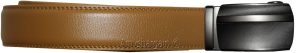 Men’s Belt. Leather belt .Automatic lock Dress/Casual belt; Fashion strap up 43" - Image 7
