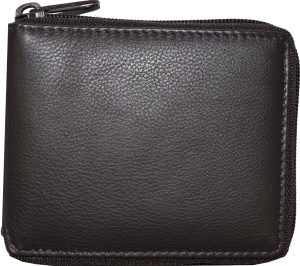 Men's Bifold Wallet Zip Around Leather Coin Case 6 Card I D 2 slots New in Box - Image 11