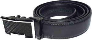 Men's Dress Leather Belt with Auto Lock Buckle Waist size 44-46" men's belt, BN - Image 12