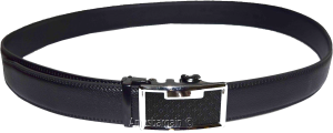 Men's Dress Leather Belt with Auto Lock Buckle Waist size 44-46" men's belt, BN - Image 7