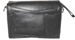 Men's Genuine Leather Fashion Business Wrist Clutch Bag Organizer Black Bag BNWT - Image 10