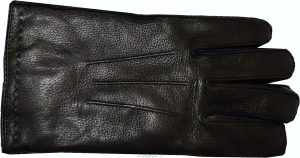 Men’s Gloves, Genuine Deer skin Leather, Winter Gloves, Wool lined Warm gloves - Image 3