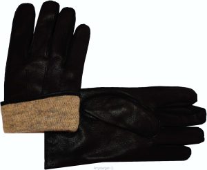 Men’s Gloves, Genuine Deer skin Leather, Winter Gloves, Wool lined Warm gloves - Image 8