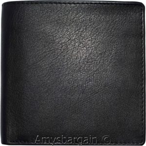 Men's Hipster Wallet RFID Blocking Leather Bifold 16 Cards. ID New wallet in Box - Image 3