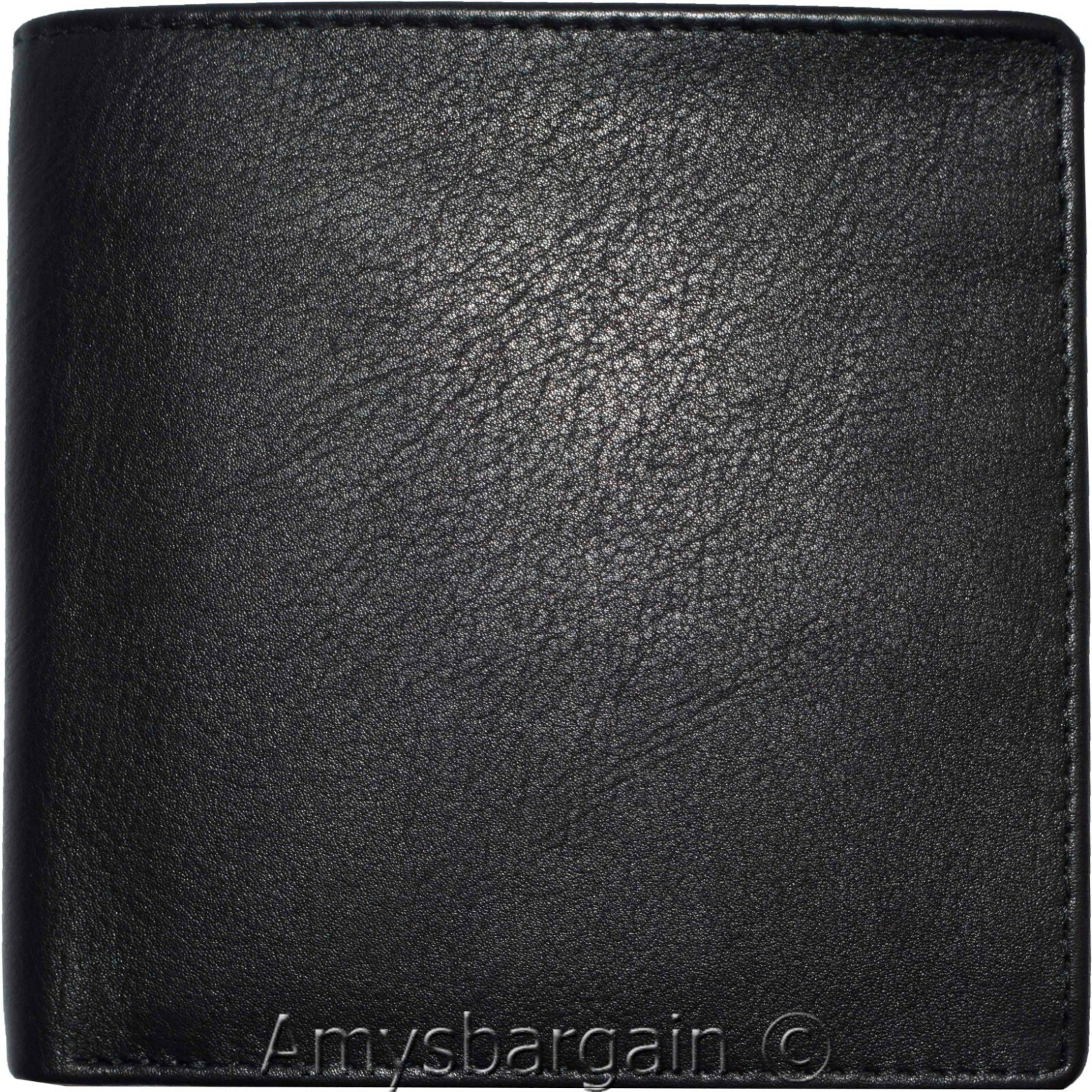 Men's Hipster Wallet RFID Blocking Leather Bifold 16 Cards. ID New wallet in Box - Image 3