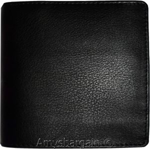 Men's Hipster Wallet RFID Blocking Leather Bifold 16 Cards. ID New wallet in Box - Image 8