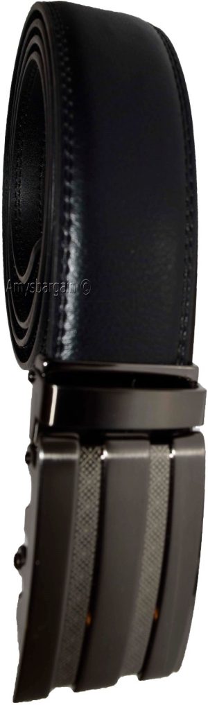 Men's Leather Quick-Click belt (L) leather Dress belt, Casual belt, Brand New - Image 6