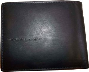 Men's Leather Wallet 6 Card Holder ID Change purse 2 Bill Pockets Brand New - Image 13