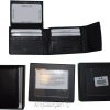 Men's Leather wallet RFID Bifold genuine leather 2 billfold 2 ID. New in Box