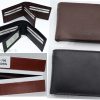 Men's RFID genuine leather bifold wallet protect IDs credit cards+ br new in box