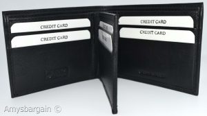 Men's RFID wallet bifold genuine leather protect IDs credit cards new in box. - Image 10