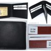 Men's RFID wallet bifold genuine leather protect IDs credit cards new in box.