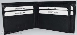 Men's RFID wallet bifold genuine leather protect IDs credit cards new in box. - Image 11