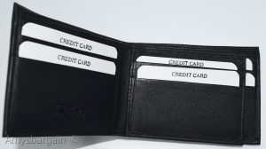 Men's RFID wallet bifold genuine leather protect IDs credit cards new in box. - Image 14
