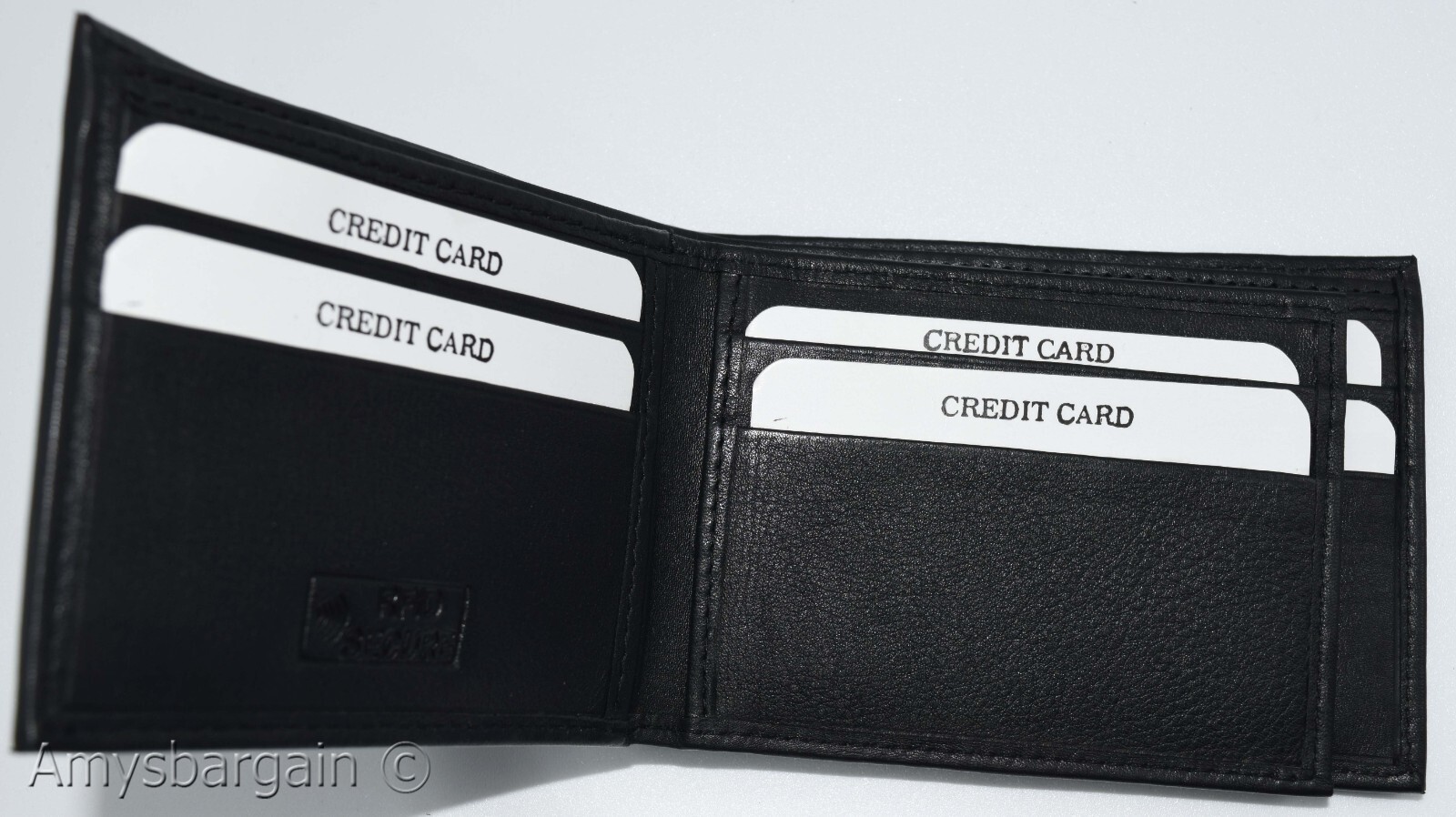 Men's RFID wallet bifold genuine leather protect IDs credit cards new in box. - Image 14