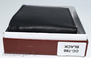 Men's RFID wallet bifold genuine leather protect IDs credit cards new in box. - Image 15