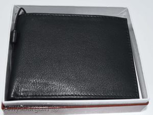 Men's RFID wallet bifold genuine leather protect IDs credit cards new in box. - Image 3