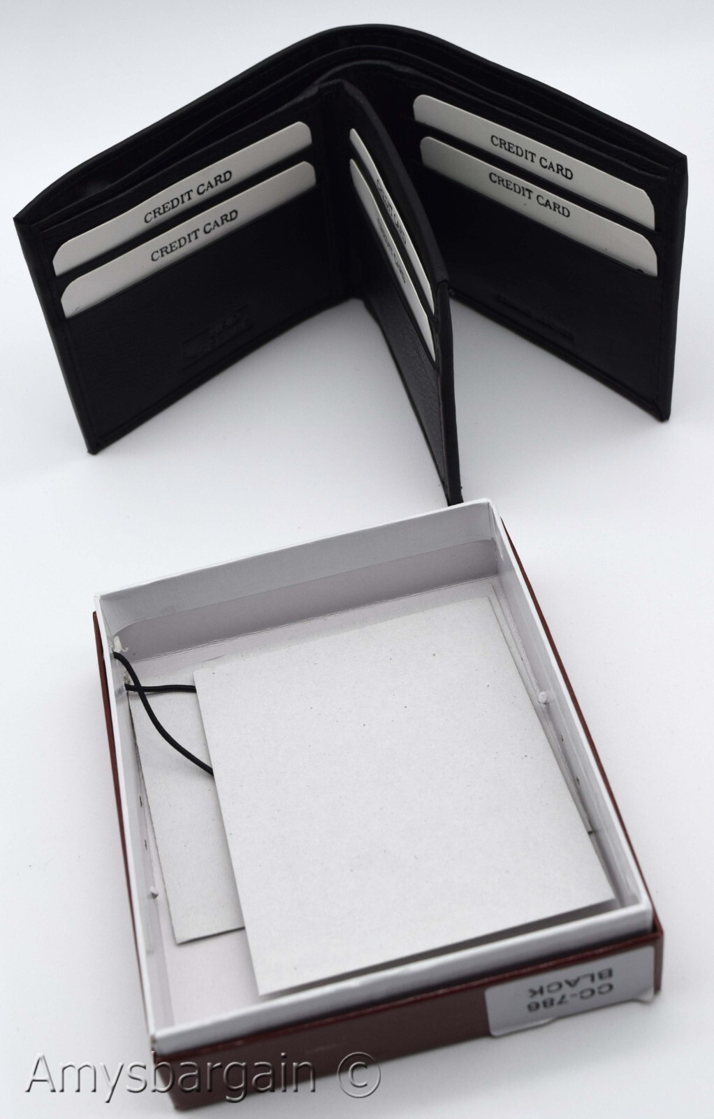 Men's RFID wallet bifold genuine leather protect IDs credit cards new in box. - Image 5