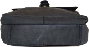 Men's bag Leather men's Shoulder bag Gentlemen's leather bag Nubuck Leather bag - Image 11