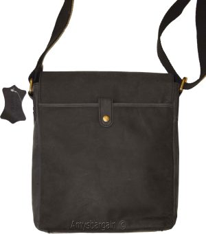 Men's bag Leather men's Shoulder bag Gentlemen's leather bag Nubuck Leather bag - Image 6
