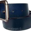 Men's blue Leather Belt size 38 leather waist belt brand newLeather belt