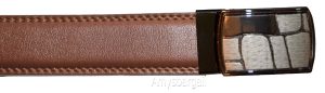 Men's crocodile skin printed leather wallet trifold wallet id 9 card 2 bill slot - Image 3