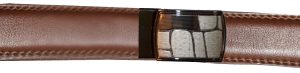 Men's crocodile skin printed leather wallet trifold wallet id 9 card 2 bill slot - Image 7