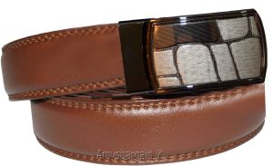 Men's crocodile skin printed leather wallet trifold wallet id 9 card 2 bill slot - Image 9