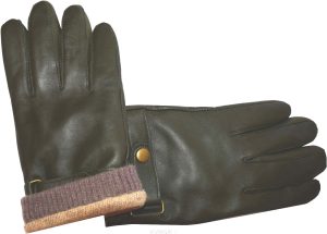 Men’s gloves genuine lambskin leather winter gloves, wool lined winter gloves - Image 5