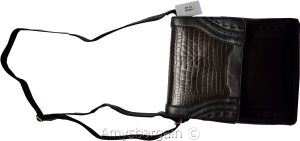Men's hand bag, Black & Brown Shoulder Bag Handbag Men's Fashion leather bag BN - Image 10