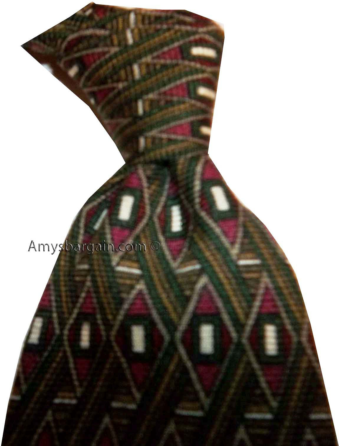 Men's silk tie New Designer tie Made in USA neck wear new tie 100 percent silk - Image 11