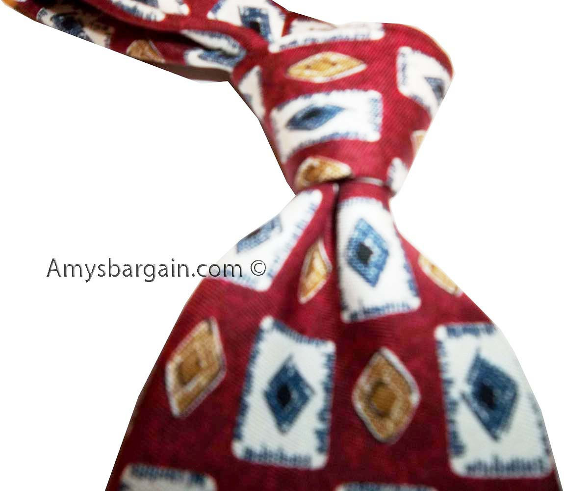 Men's tie. 100 percent silk tie Designer tie Made in USA neck wear brand new tie - Image 13