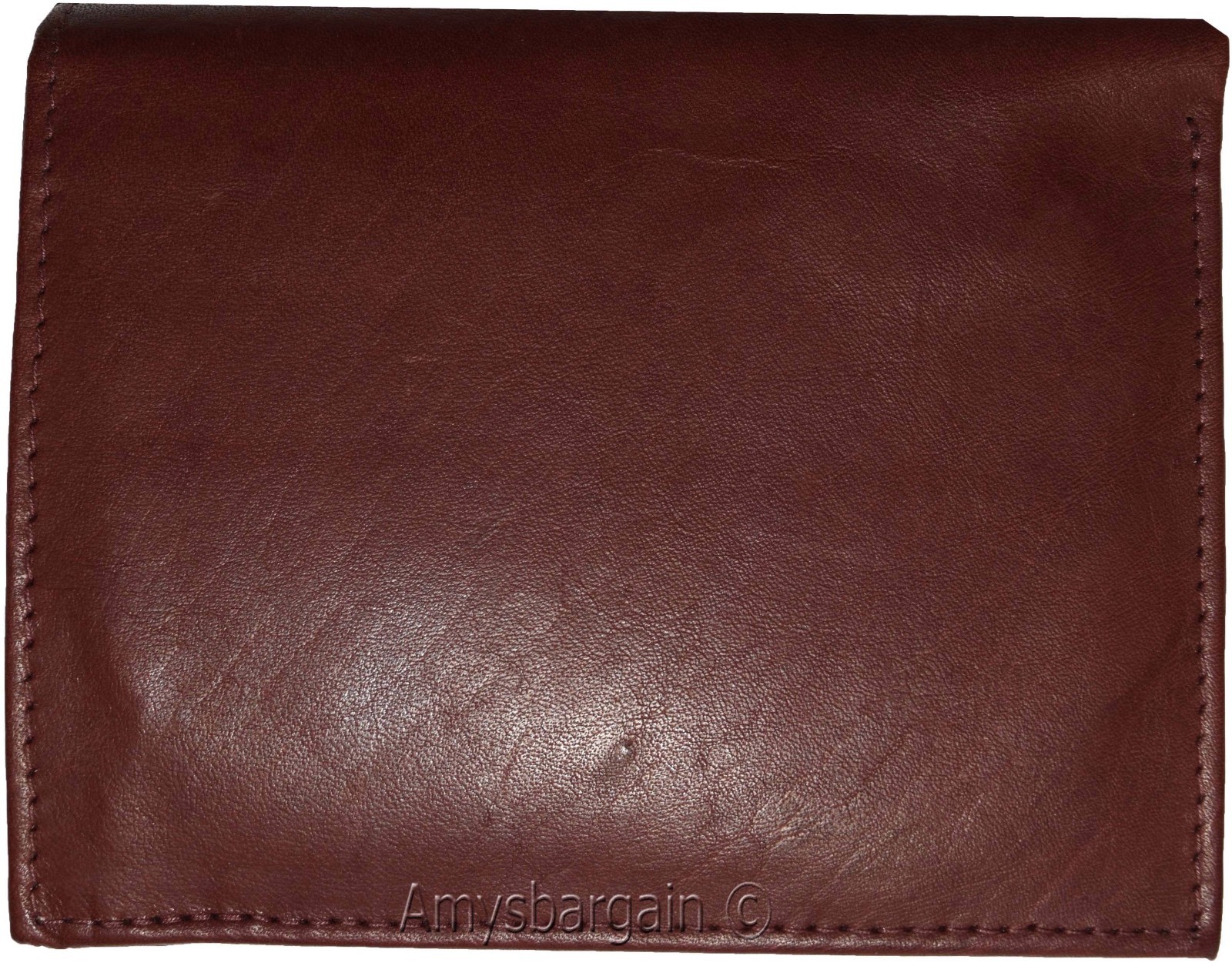 Men’s wallet. Leather Bifold wallet 2 Flip side pieces 8 card 3 ID Zip coin case - Image 3