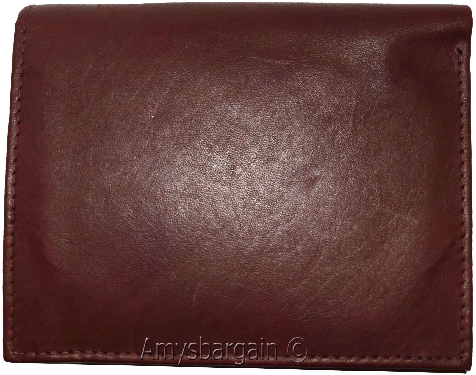 Men’s wallet. Leather Bifold wallet 2 Flip side pieces 8 card 3 ID Zip coin case - Image 8